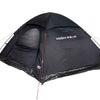 Tente de famille monodome high Peak XL 4 personnes 240 cm noir