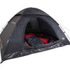 Tente de famille monodome high Peak XL 4 personnes 240 cm noir