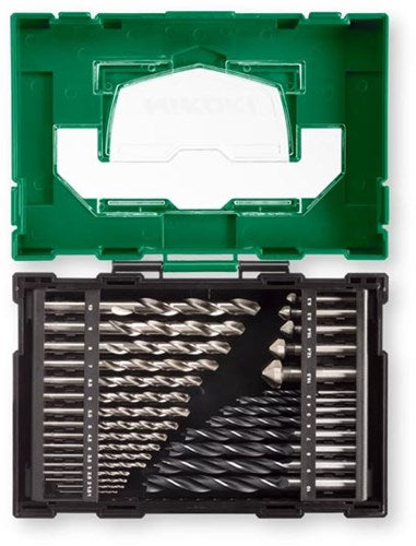 Accessoires Hikoki Kit de perçage et de fraisage 29 pièces (boîte iii) - 40030031