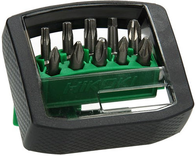 Hikoki accessoires jeu d'embouts 11 pièces 1 4 assortiment - 4100311