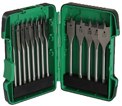 Hikoki accessoires cassette 13 pièces perceuses rapides (6 8 10 12 13 14 16 17 18 19 20 22 25) - 781795