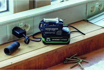 Hikoki accessoires uc18daw4z chargeur de batterie usb - uc18daw4z