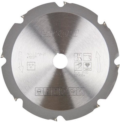 Accessoires Hikoki lame de scie | panneaux en plâtre à liant ciment | 230x30 z15 - 4100017