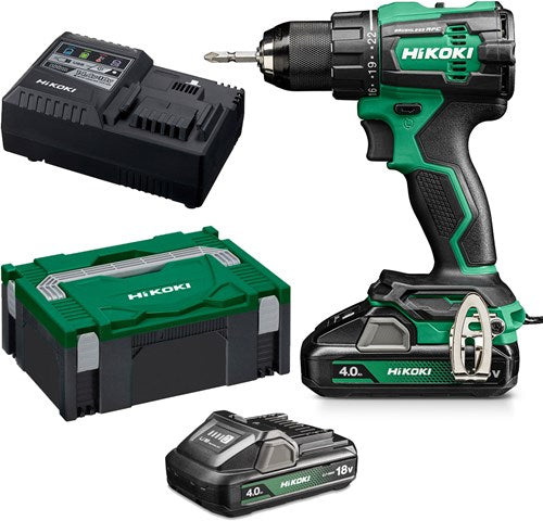 Perceuse-visseuse sans fil Hikoki 18v 4,0ah