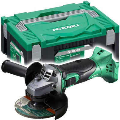 Meuleuse d'angle à batterie Hikoki 125mm 18v nue
