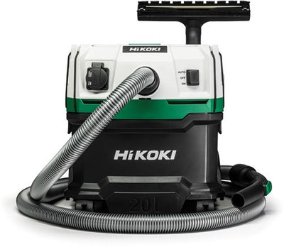 Hikoki rp200yl waz aspirateur eau et poussière | 4,2 m³ min | 1. 200w | classe l | 20l - rp200ylwaz