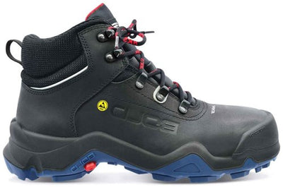 Hks chaussure de travail delta 1 stp haute s3 esd | noir bleu | taille 45 - 00.162.026.45