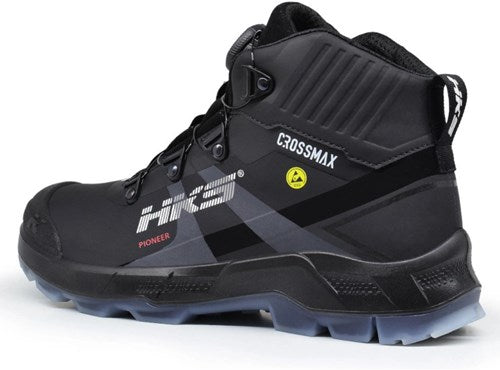 Hks chaussure de travail pionnier boa s3s high + kn | noir | taille 41 - 4040005162415