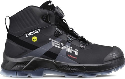 Hks chaussure de travail pionnier boa s3s high + kn | noir | taille 45 - 4040005162453