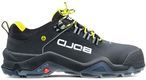 Hks chaussure de travail speed 1 vtp sans métal low s3 esd | noir jaune | taille 41 - 00.162.090.41