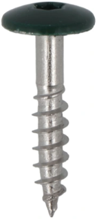 Fixations Hoenderdaal vis hpl hoenderdaal acier inoxydable-a2 torx tx20 ​​​​vert pin ral6009 4,8x25 | 100 pièces - 0346.30.37122