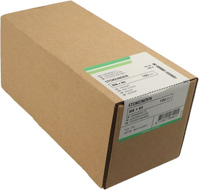Embout de bâton Hoenderdaal vz 4,8 m5x40 | 100 pièces - 8651.01.41601