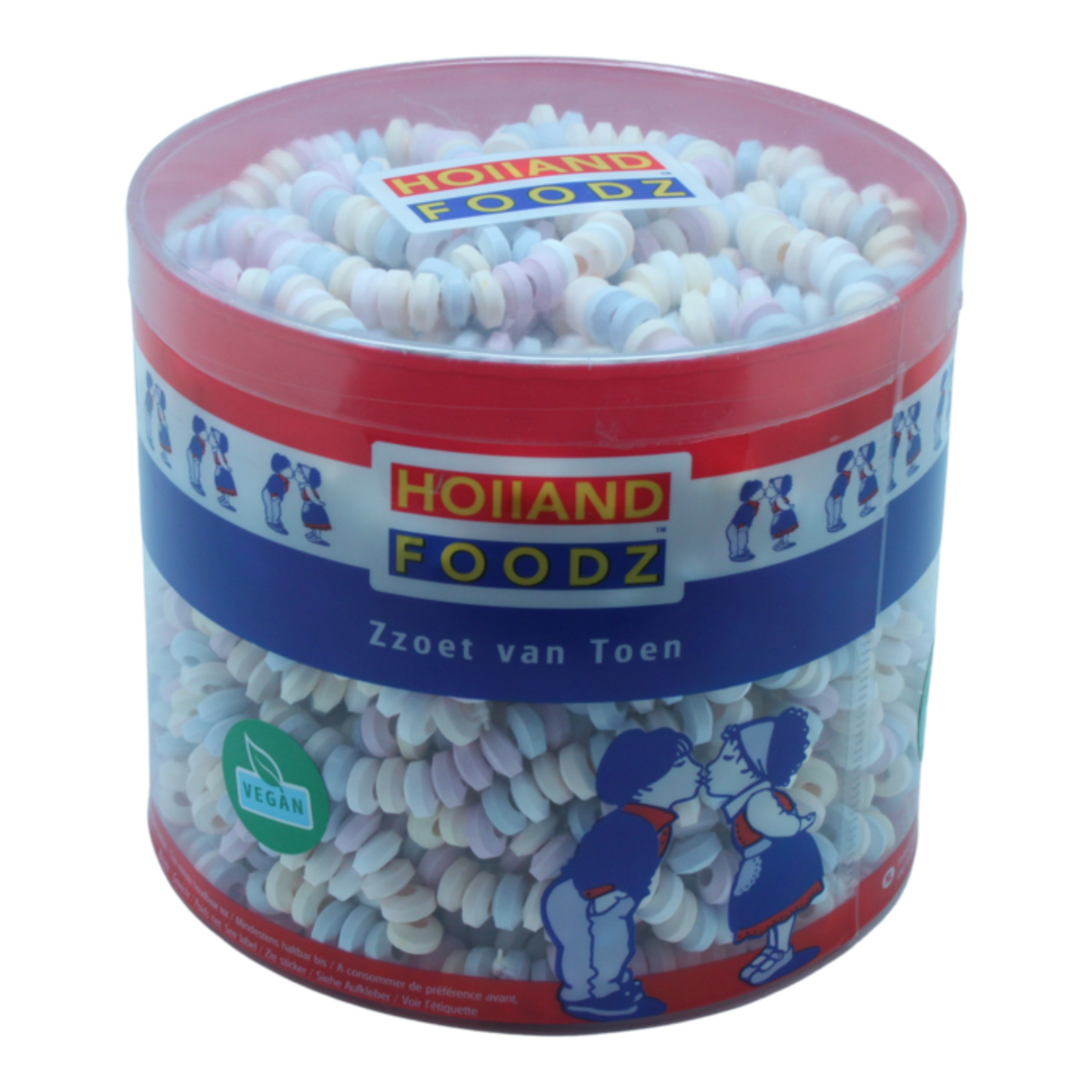 Silo à chaîne de bonbons Holland foodz (60 pièces)