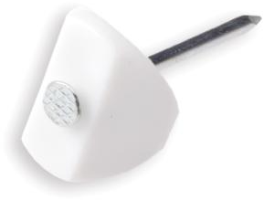 Clou en tôle ondulée Homefix avec capuchon blanc 1,8x30 | 25 pièces - 6701.40.23010