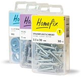 Support d'étagère Homefix vz 18x7 + douille | 4 pièces - 6701.30.40030 - afbeelding 2