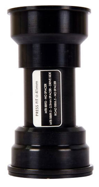 Hope bb pressfit 41 avec roulements en acier inoxydable noir