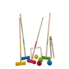 Croquet en bois fixé pour 4 joueurs