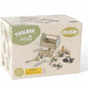 Boîte à outils en bois Dantoy 26 pièces en boîte