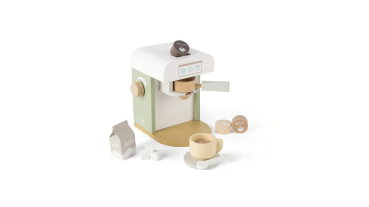 Machine à café en bois Dantoy xl 13 pièces en boîte