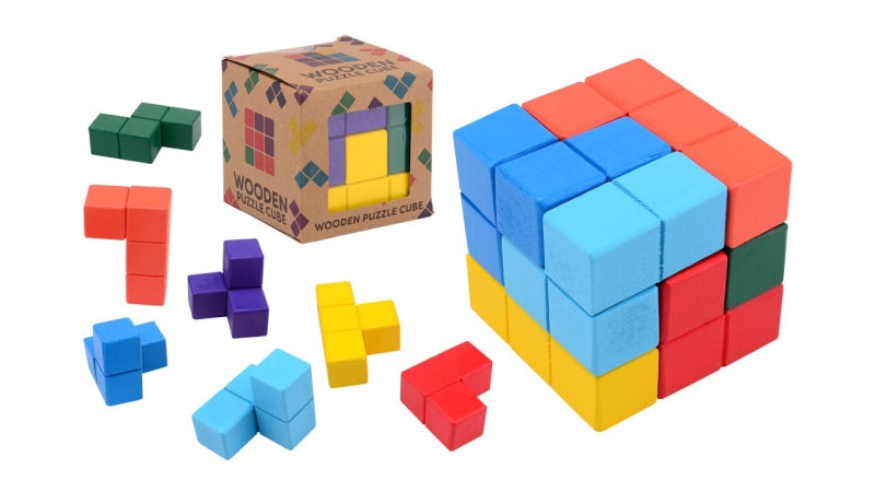 Cube magique en bois