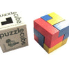 Cube puzzle en bois Ebert (coloré)