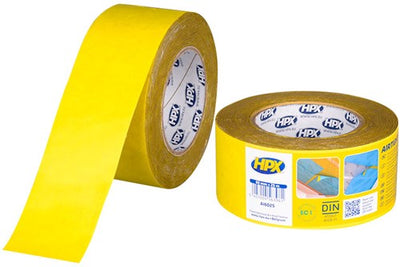 Ruban d'étanchéité en papier Hpx | jaune | 60 mm x 25 m - ai6025 - ai6025