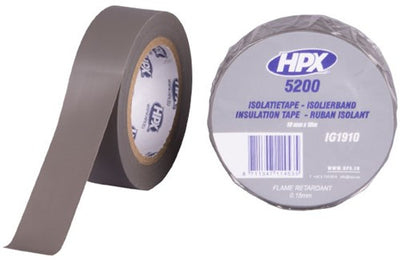 Ruban isolant pvc Hpx | gris | 19 mm x 10 m - ig1910 - ig1910