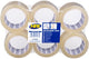 Pack plat de ruban d’emballage Hpx | 6 rouleaux | transparent | 50 mm x 66 m - vt5066p - vt5066p