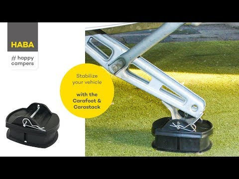 Blocs de rehaussement de carastack pour supports d'angle de caravane - lot de 4 pièces
