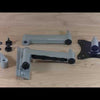 Support TV 3-en-1 Support TV extensible pour camping-car et caravane