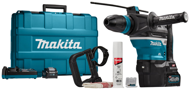 Makita hr005gm202 | marteau combiné à batterie | sds-max | 8 ans | 40 V | 4.0ah | Li-ion