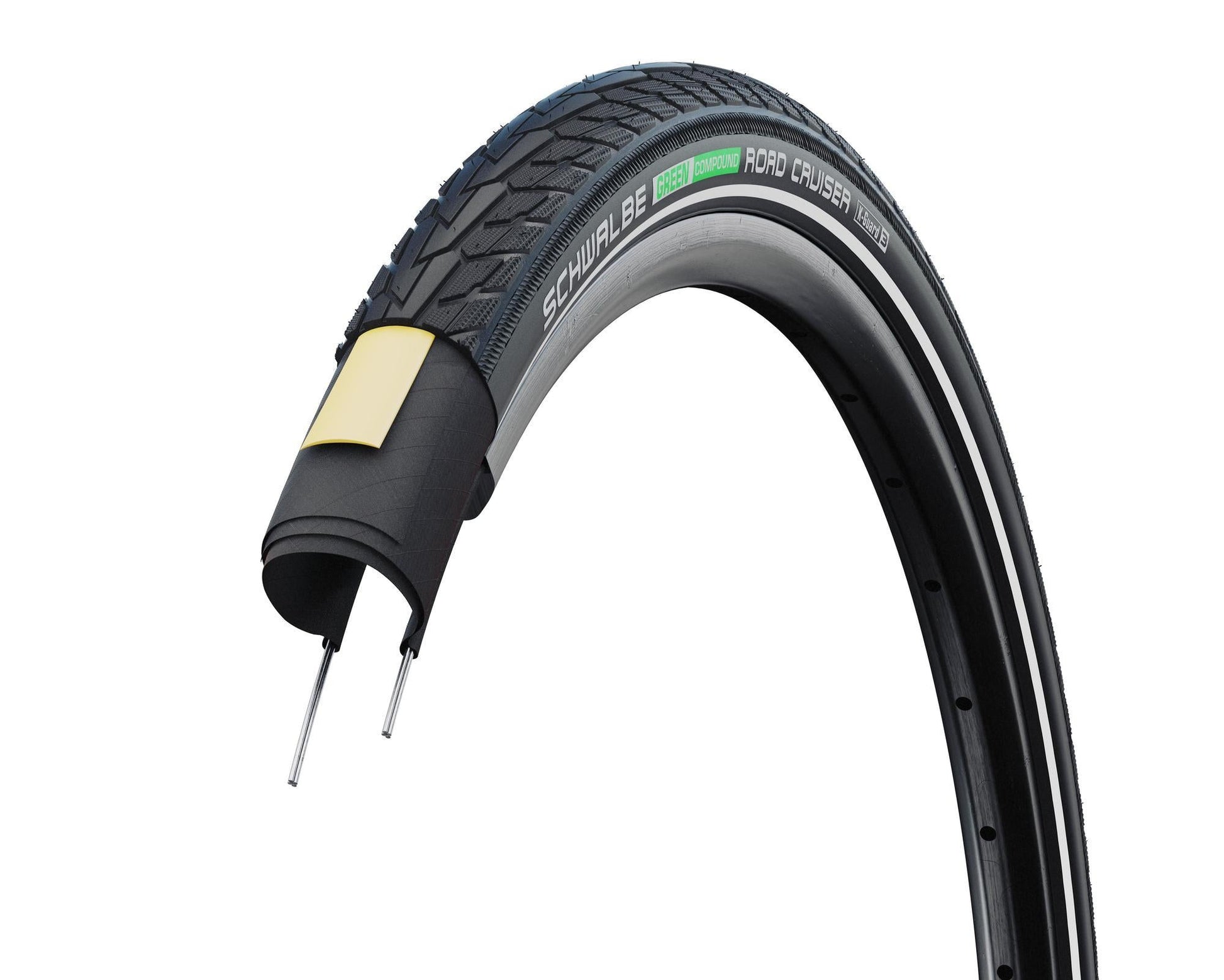 Schwalbe benelux b.v. Schwalbe bub. 47-559 26x1.75 hs 484 motion road cruiser k-guard b b+rt vert - 11101302.01
