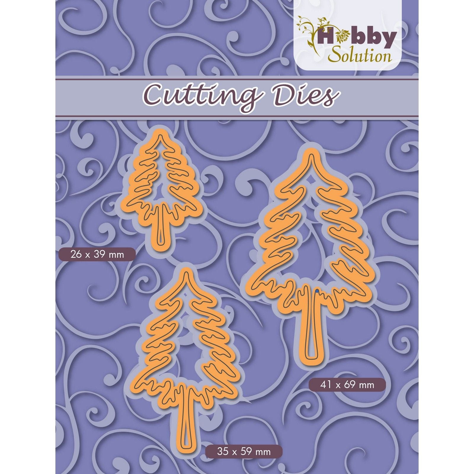Solution Hobby • gabarit de découpe 3 pins 26x39+35x59+41x69mm