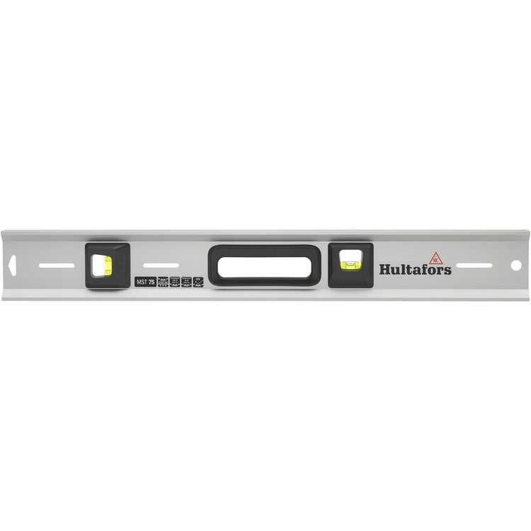 Hultafors niveau à bulle mst 75 aluminium 750 mm - hu402801 hu402801
