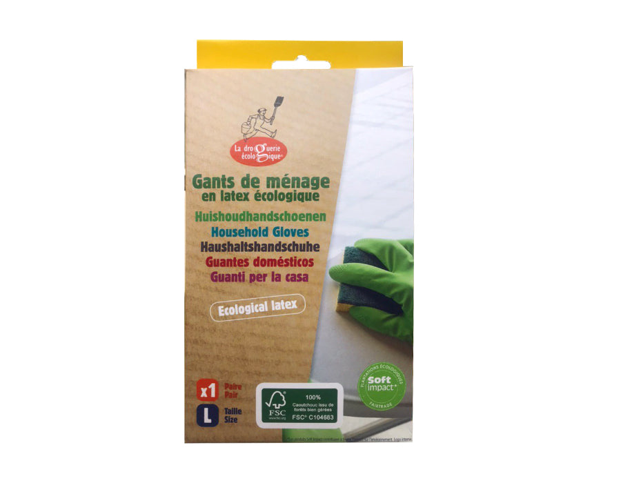 La Droguerie Ecologique Gants ménage Natuurlatex FSC XL