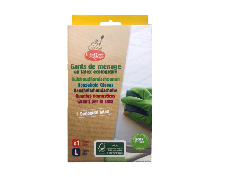 La Droguerie Ecologique Gants ménage Natuurlatex FSC XL