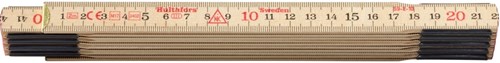 Mètre pliant Hultafors 59 2m - 10 pièces - hu100004 - hu100004