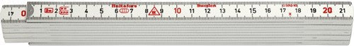 Hultafors mètre pliant ge 59 2m blanc - hu200664 - hu200664