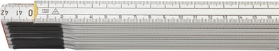 Mètre pliant Hultafors p600 3m | blanc - hu106729