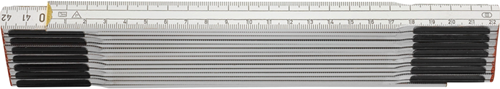 Mètre pliant Hultafors p600 3m | blanc - hu106729
