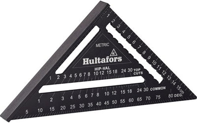Hultafors chevron carré 0-90 degrés 18 cm - hu257010 - hu257010