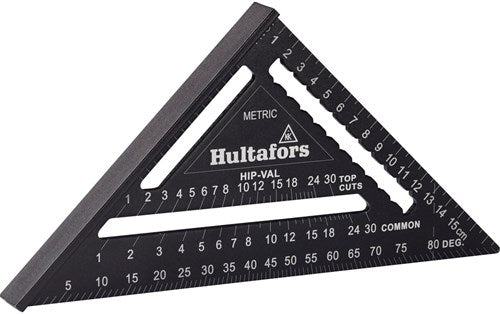 Hultafors chevron carré 0-90 degrés 18 cm - hu257010 - hu257010