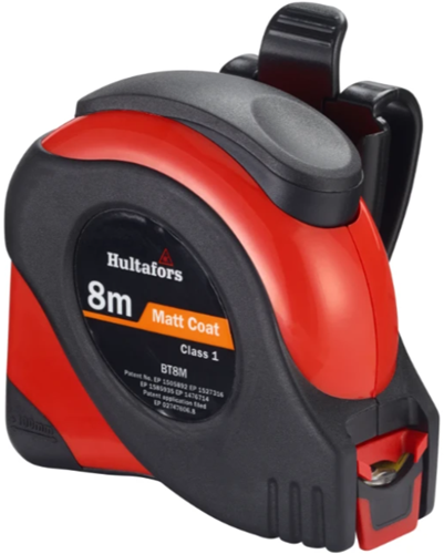 Hultafors mètre ruban bt 5 classe i 8m - hu356223