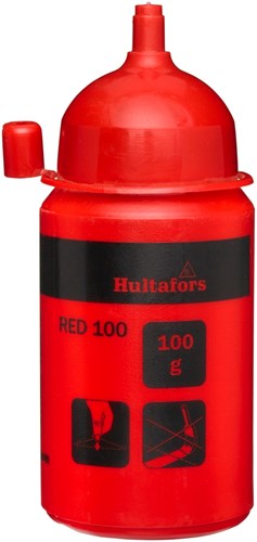 Hultafors Battle Line craie rouge - 100 grammes - hu652423 hu652423
