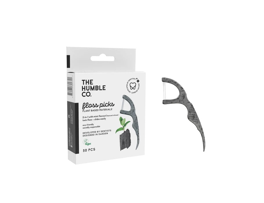 The Humble Co. Dents de dents à la menthe charbon de bois
