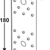 Plaque de connexion Connex 175x40x3 vz - hv1420