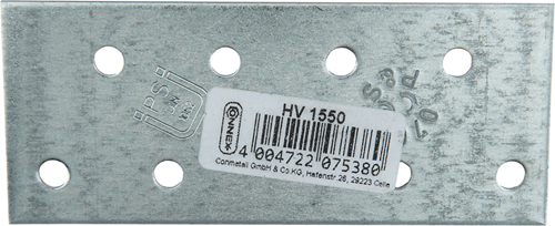 Plaque de connexion Connex 95x40x2 vz - hv1550