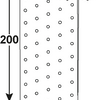 Plaque perforée Connex 100x200x2 vz - hv2100