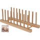 Support d'assiette Home Styling bambou 34x13,5x12cm