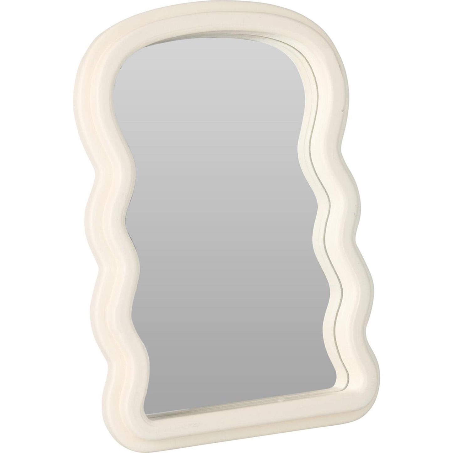 Miroir de décoration ondulé 18x2x26cm